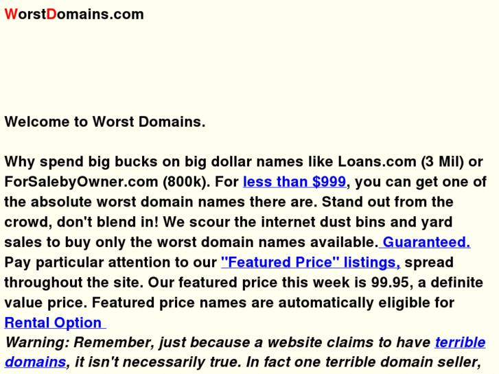 www.worstdomains.com