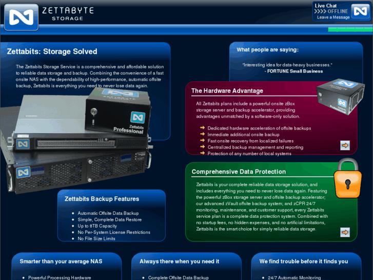 www.zettabytestorage.com