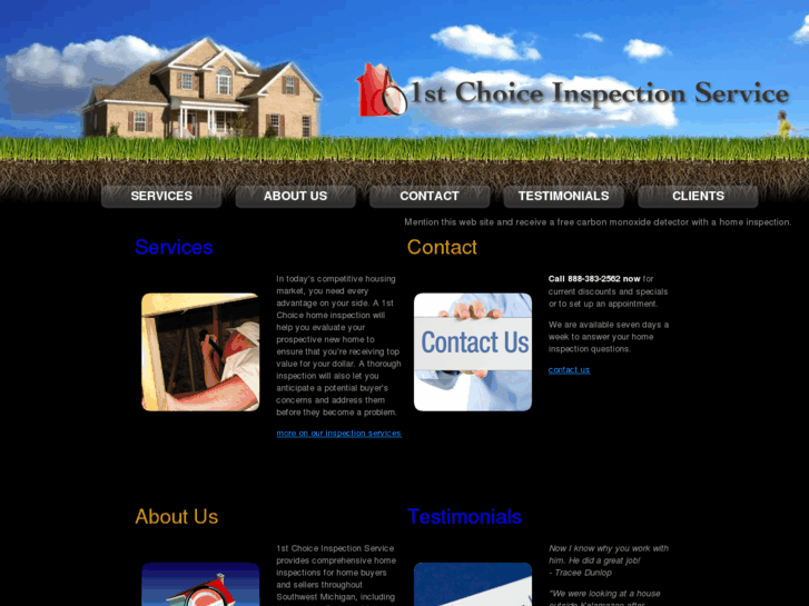 www.1stchoiceinspectionservice.net