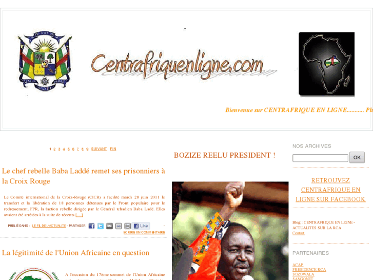 www.centrafriquenligne.com