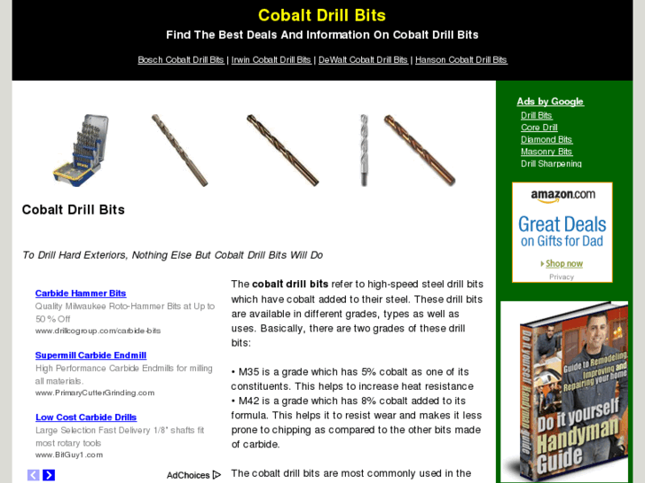 www.cobaltdrillbits.org