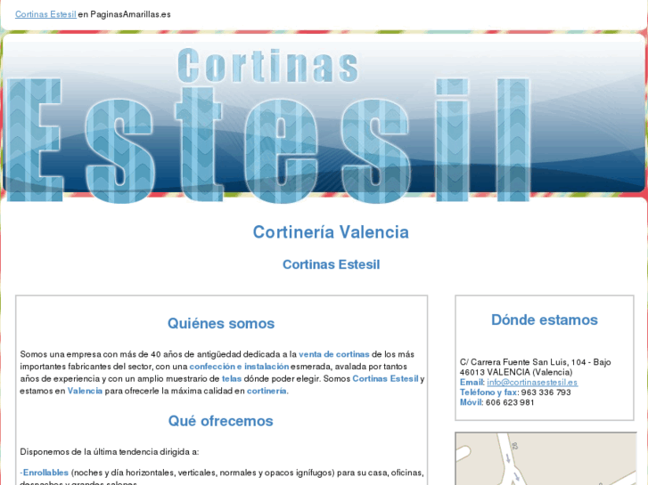 www.cortinasestesil.es