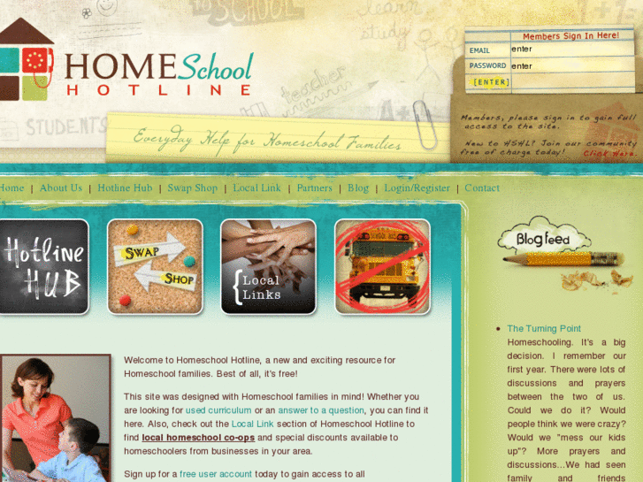 www.homeschoolhotline.com