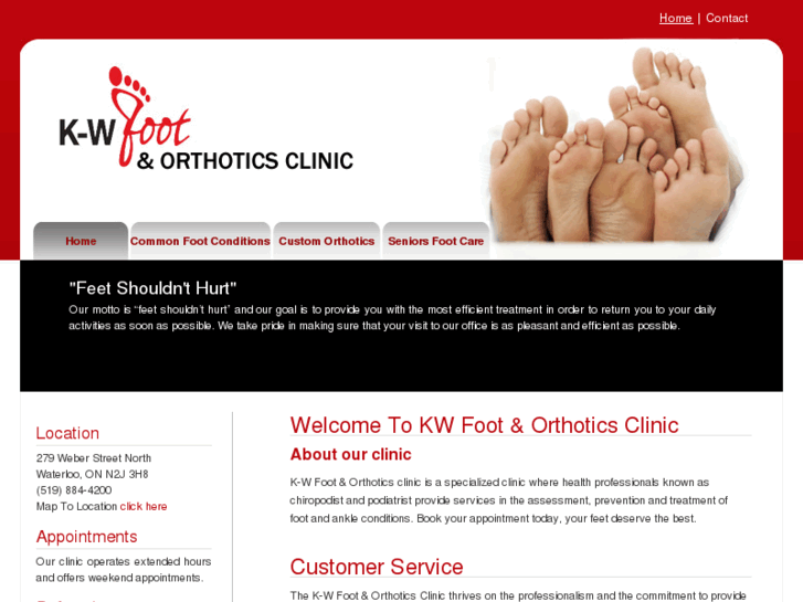 www.kwfootandorthoticsclinic.com