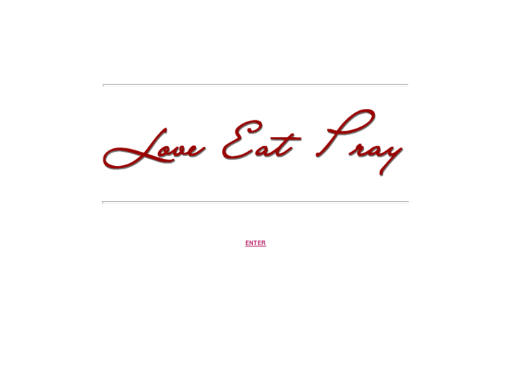 www.loveeatpray.com