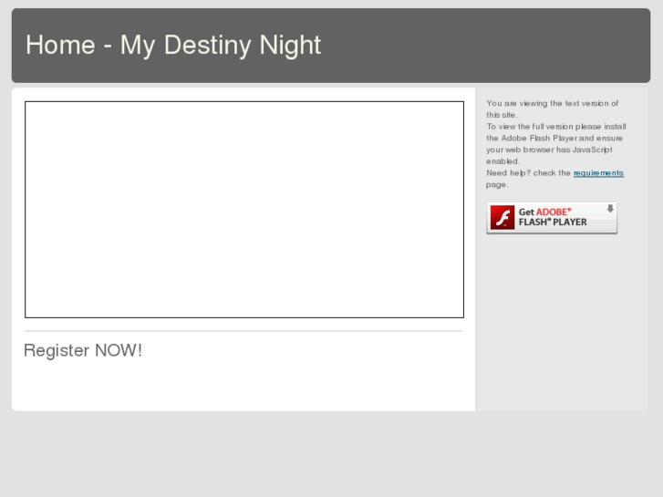 www.mydestinynight.com