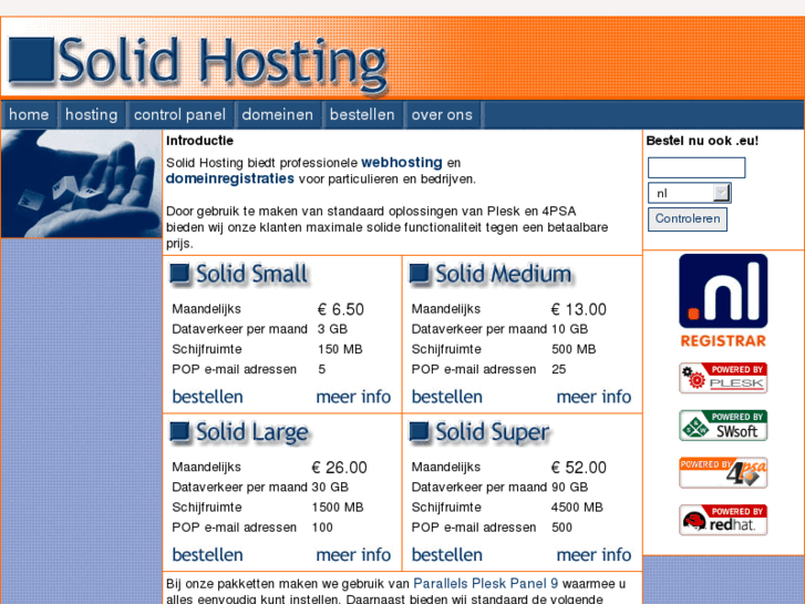 www.solidhosting.nl