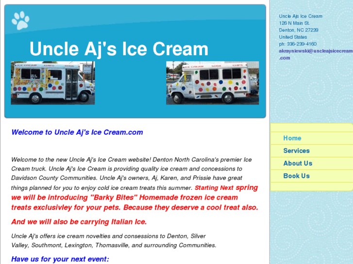 www.uncleajsicecream.com