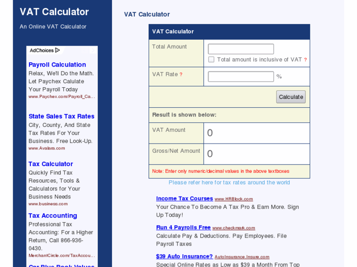 www.vatcalculator.net