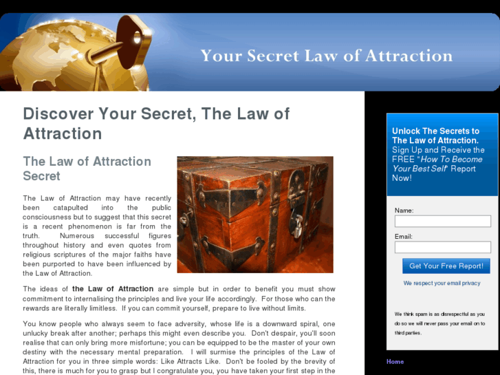 www.yoursecretlawofattraction.com