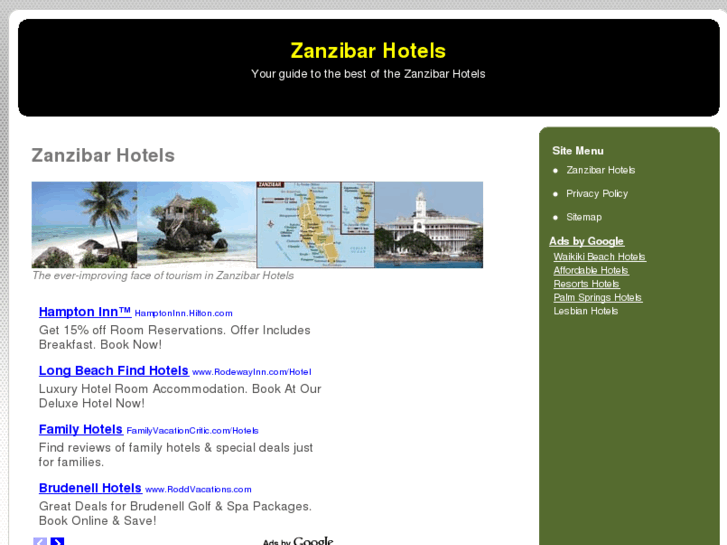 www.zanzibarhotels.org