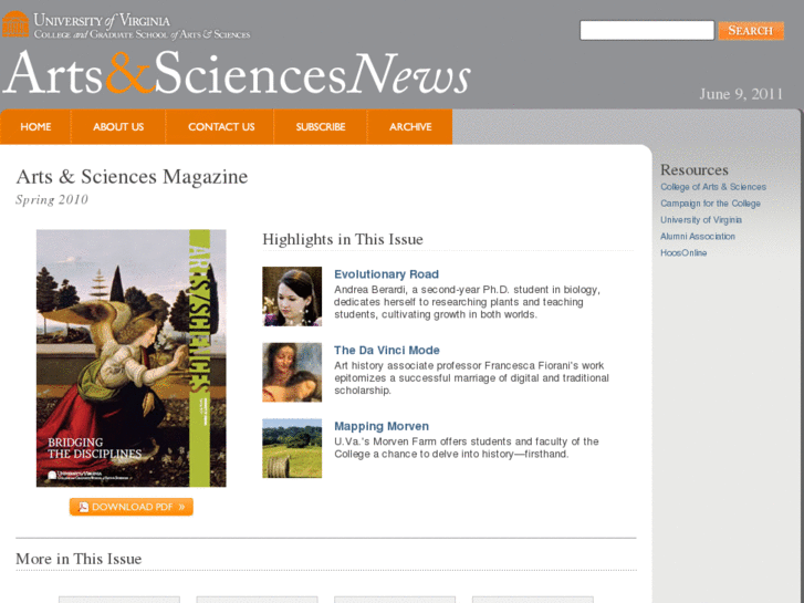 www.artsandsciencesnews.org