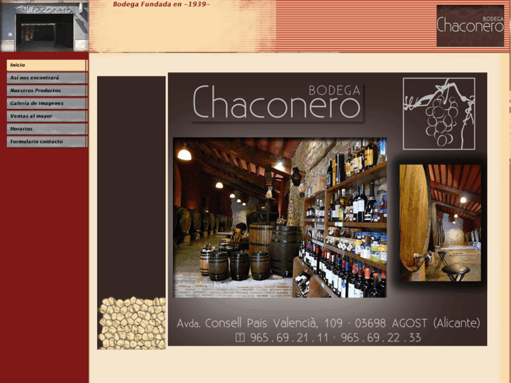 www.bodegachaconero.es