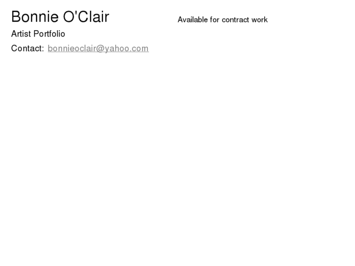 www.bonnieoclair.com