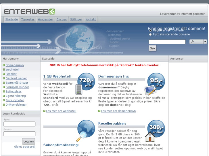 www.enterweb.no