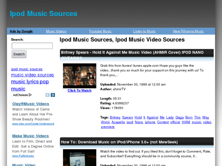 www.ipodmusicsources.com