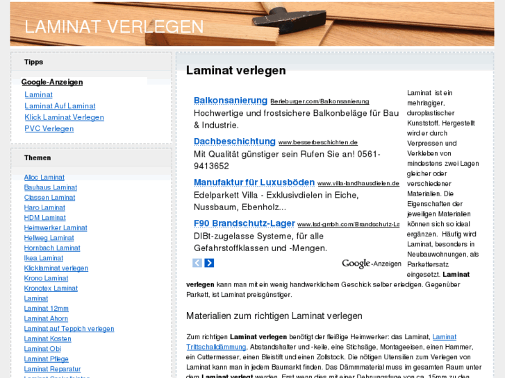 www.laminat-verlegen.info