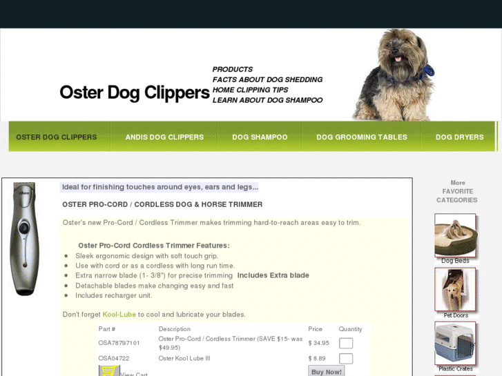 www.oster-dog-clippers.com