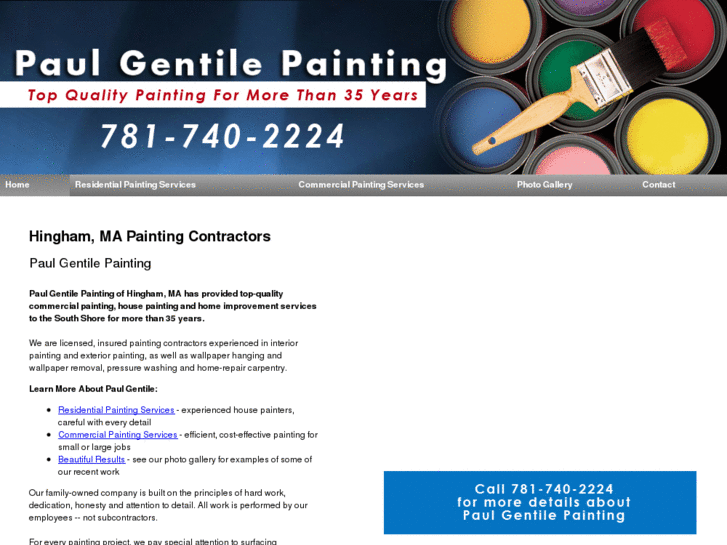 www.paulgentilepaintingco.com
