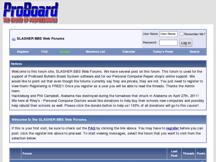 www.proboardbbs.com