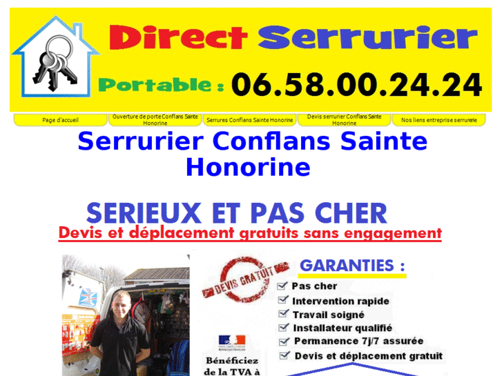 www.serrurierconflanssaintehonorine.org