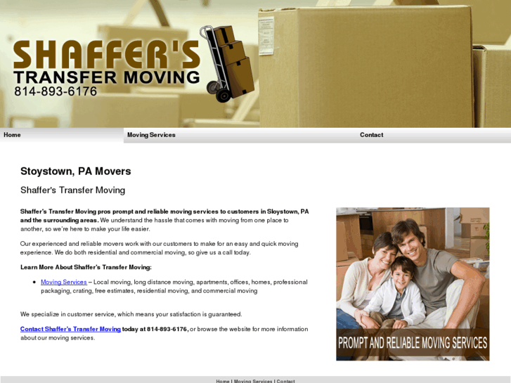 www.shafferstransfermoving.com