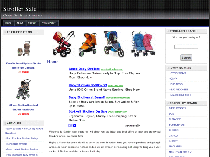 www.strollersale.net