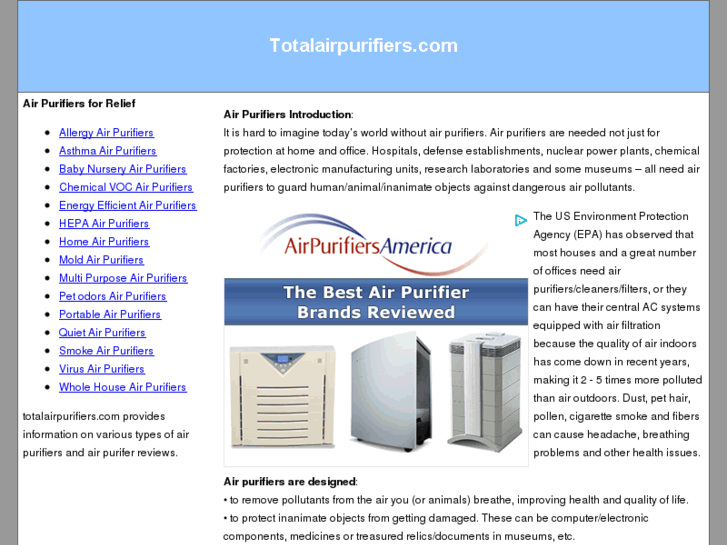 www.totalairpurifiers.com