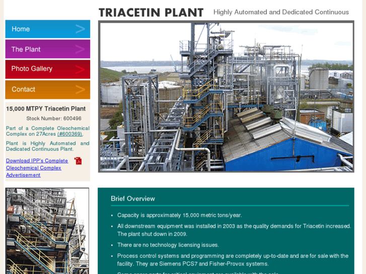 www.triacetinplants.com