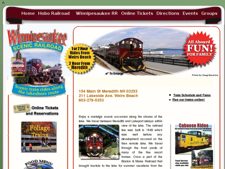 www.winnipesaukeerailroad.com