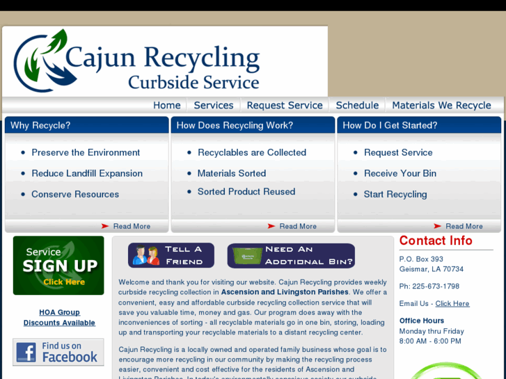 www.cajuncurbsiderecycling.com