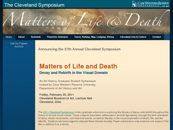 www.clevelandsymposium.com