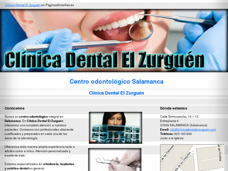 www.clinicadentalelzurguen.com