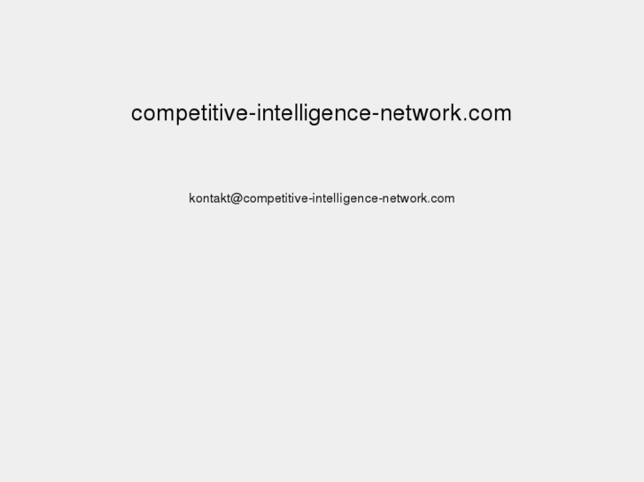www.competitive-intelligence-network.net