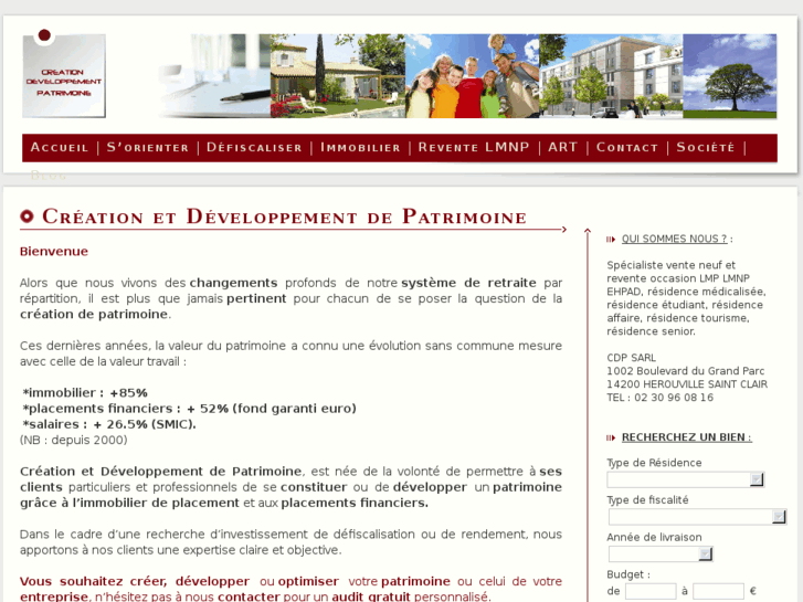 www.creation-developpement-patrimoine.com