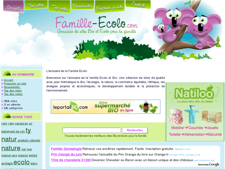 www.famille-ecolo.com