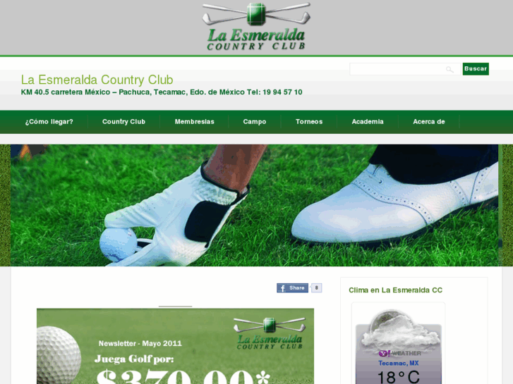 www.golflaesmeralda.com.mx