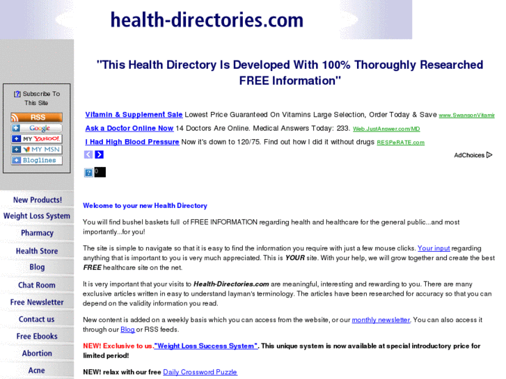 www.health-directories.com