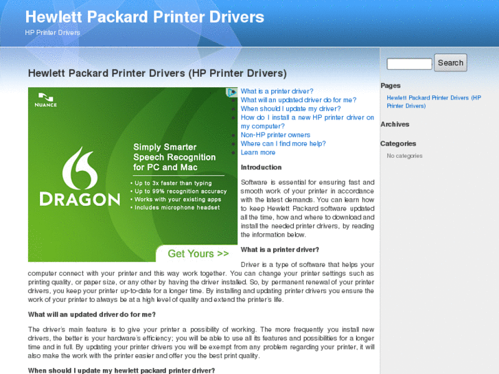 www.hewlettpackardprinterdrivers.net