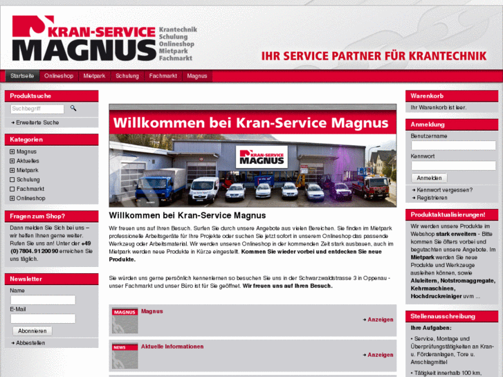 www.kranservicemagnus.com