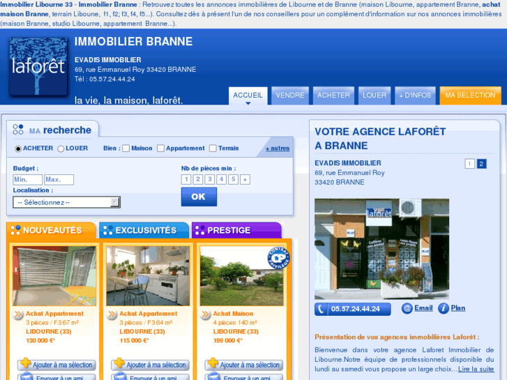 www.laforet-immobilier-libourne.com