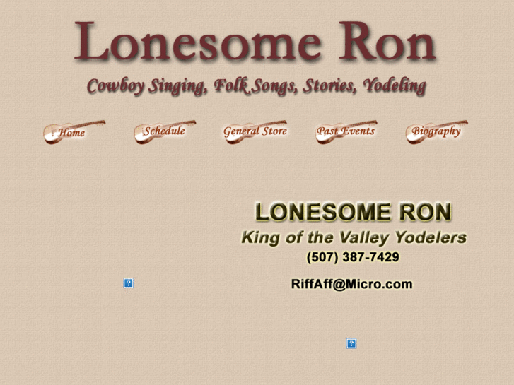 www.lonesomeron.com