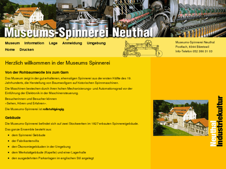 www.museums-spinnerei.ch