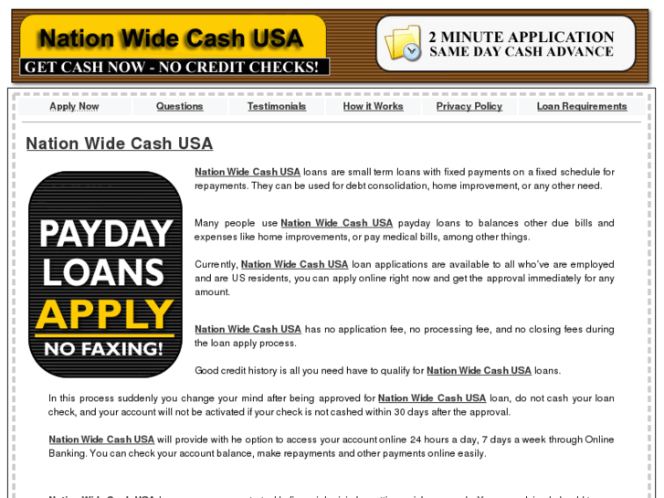 www.nationwidecashusa.com