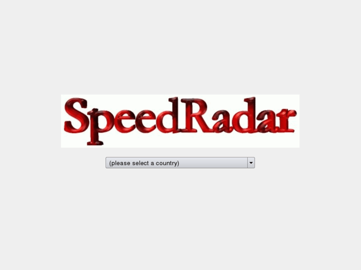 www.speedradar.com