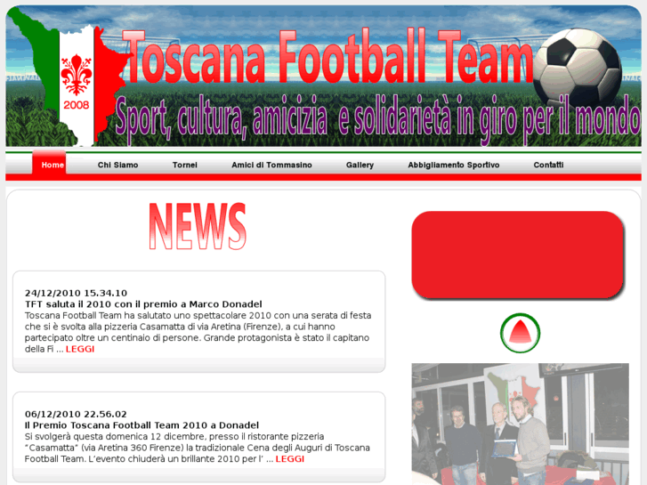 www.toscanafootballteam.com