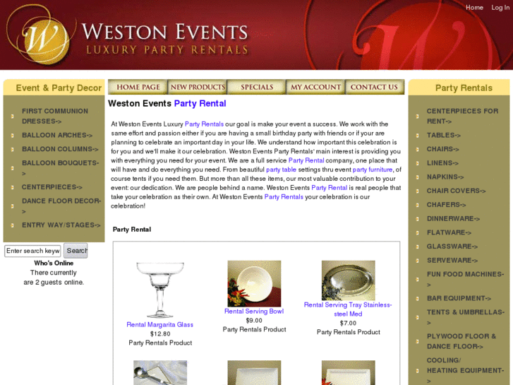 www.westonpartystore.com