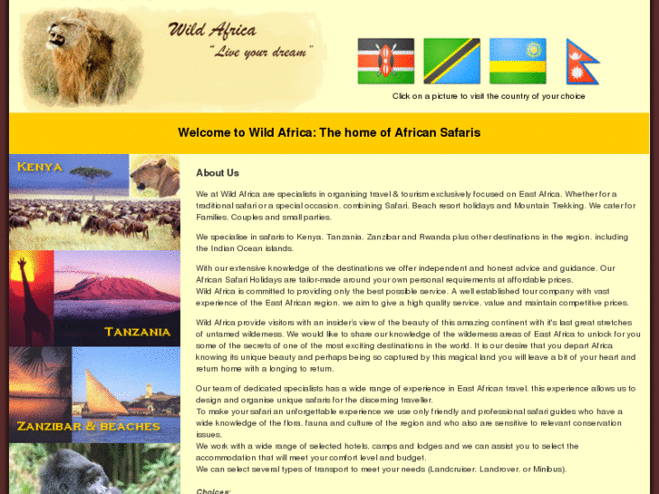 www.wildafrica.co.uk