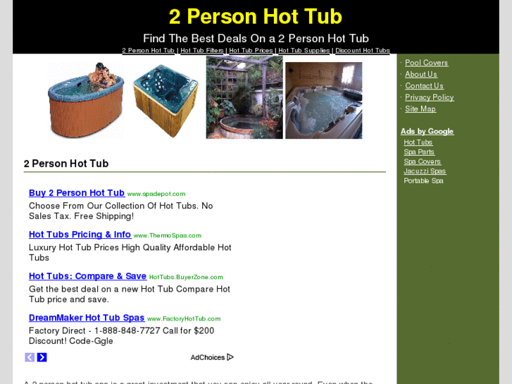 www.2personhottubstore.com