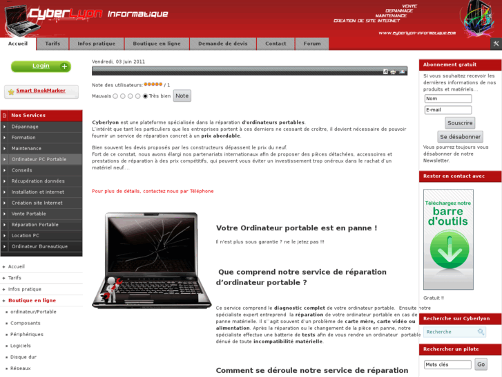 www.cyberlyon-informatique.com